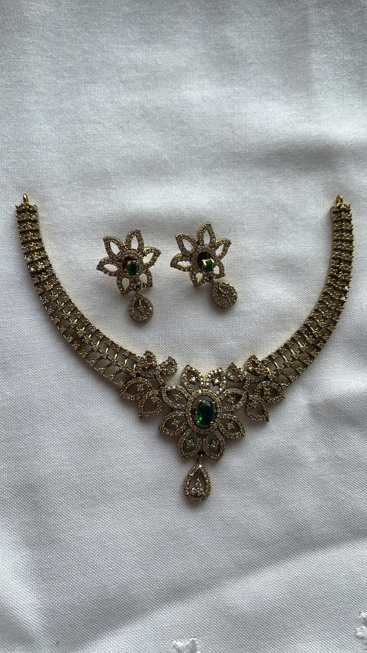 simran necklace &earring set